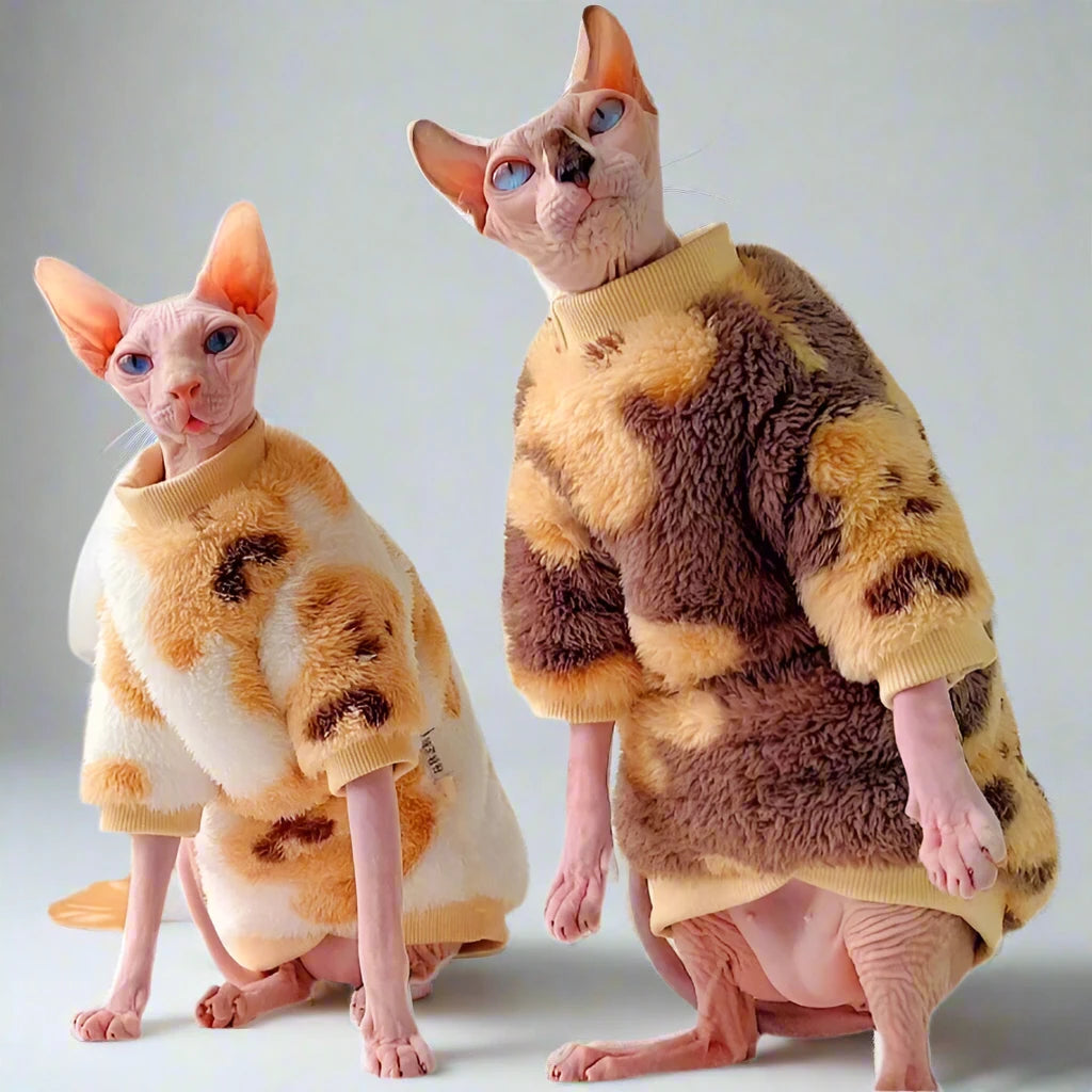 Teddy Bears Thick Soft Sphynx Fleece