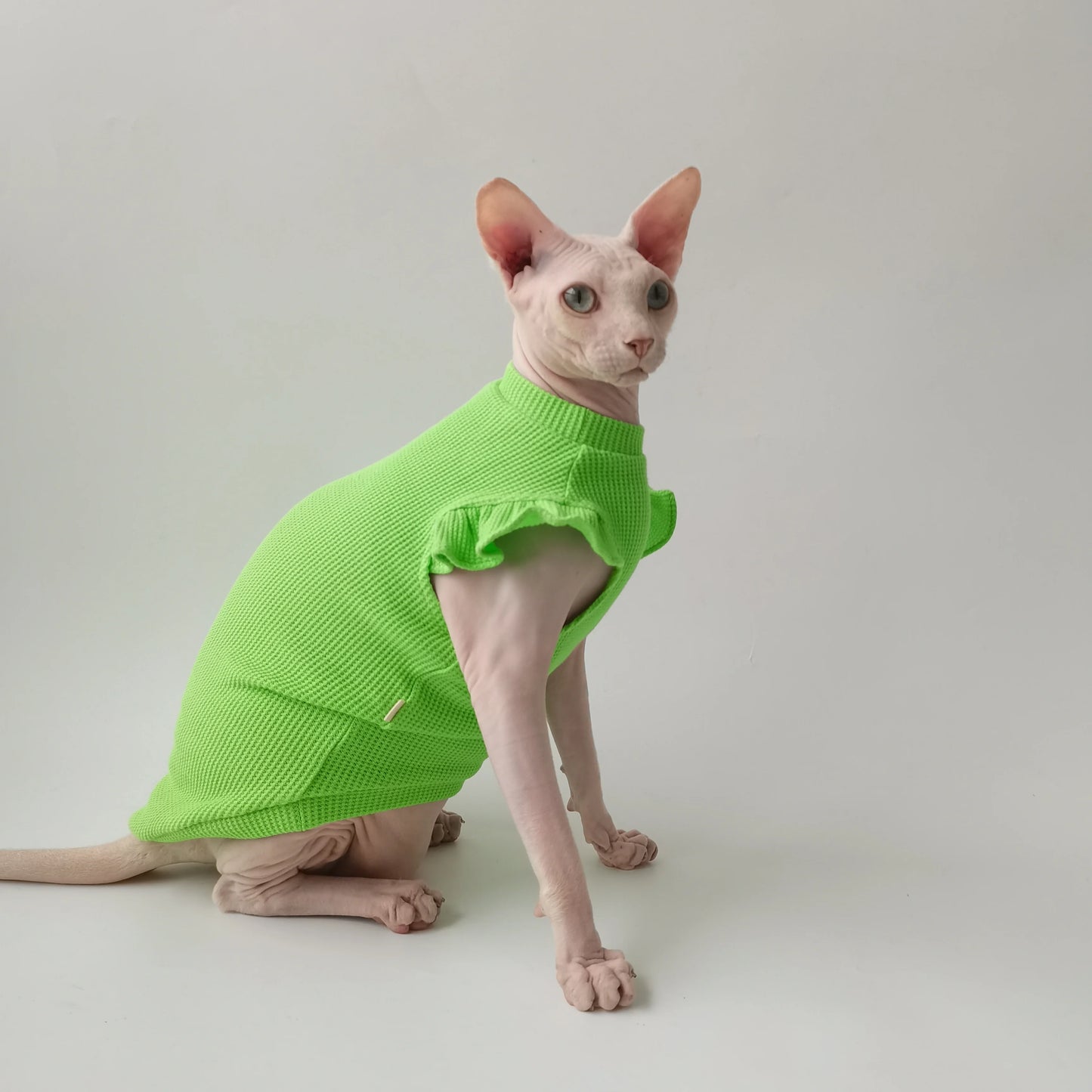 Petal Sleeves Sphynx Cat Vests