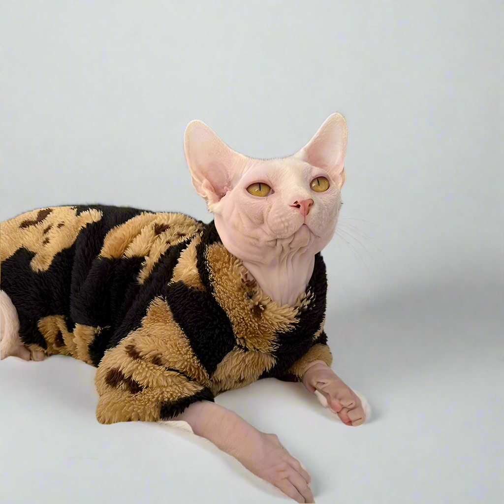 Teddy Bears Thick Soft Sphynx Fleece