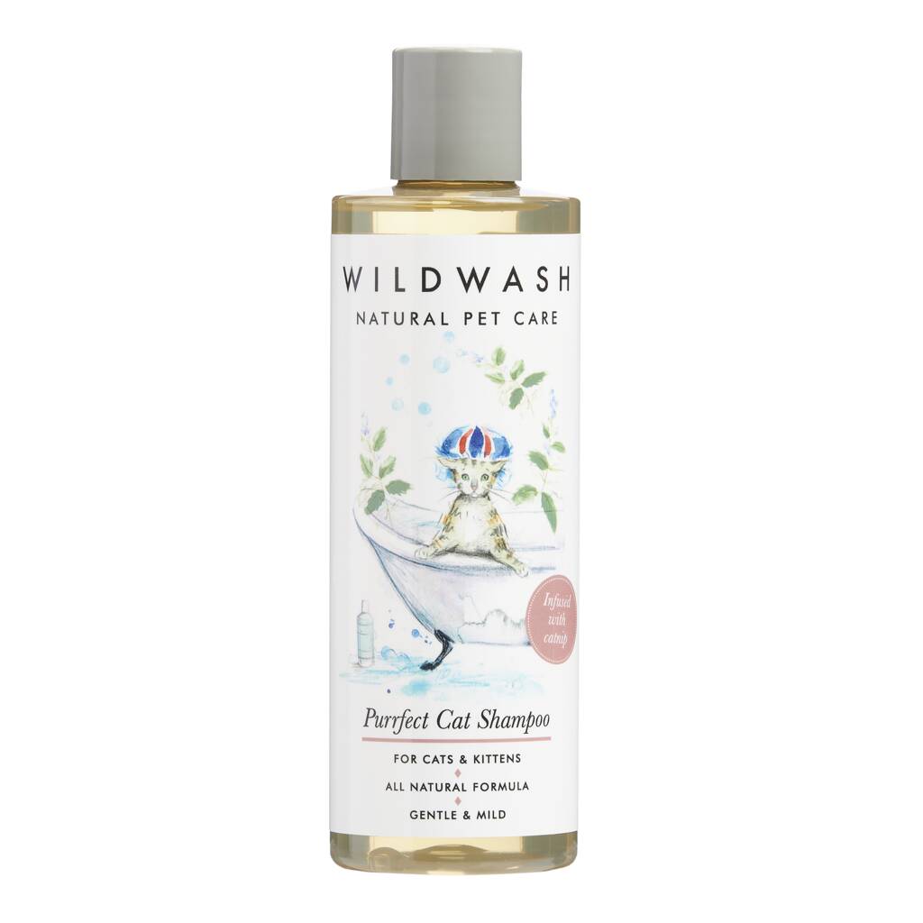 Wildwash Pet Natural Purrfect Cat Shampoo 250ml