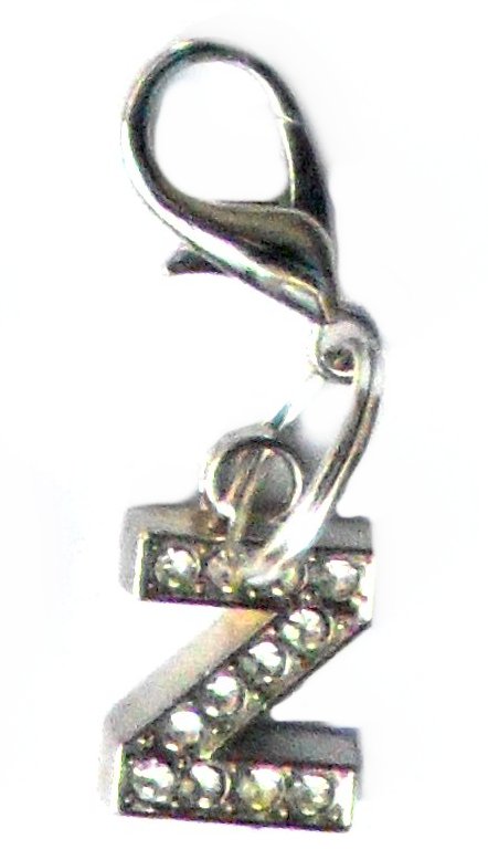A-Z Crystal Letter Cat Charms Cat Charms | Clothes for Cats