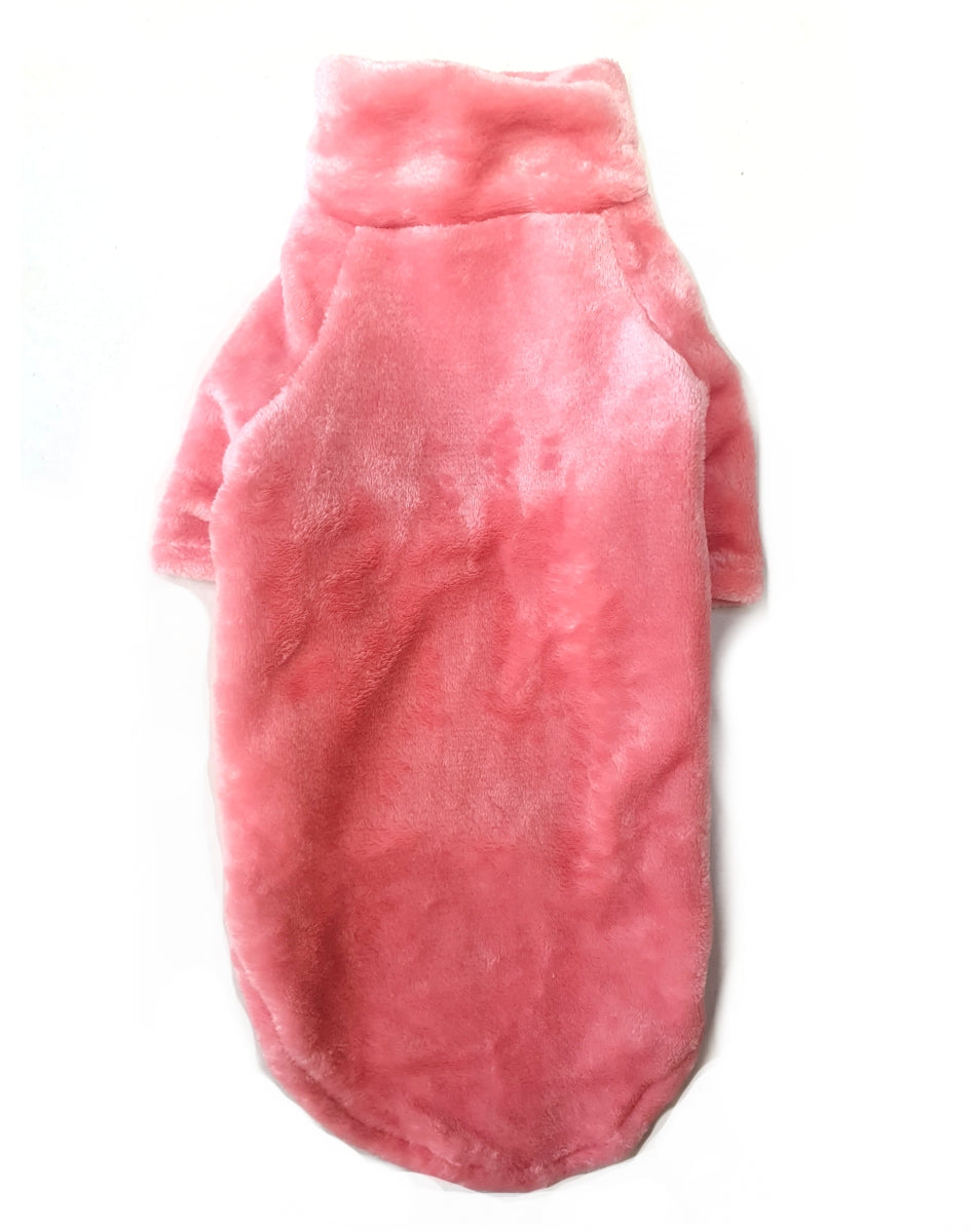 Sphynx Cat Teddy Fleece Wearable Blanket Sweater Jumper - Pink