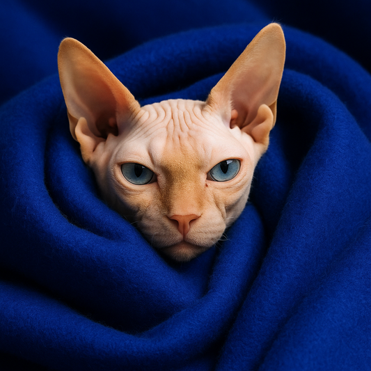 Natural 100% Wool Pet Cat Blanket Throw