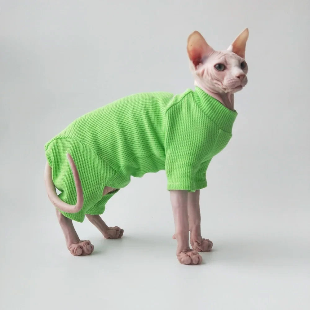Sphynx Cat Jumpsuit & Body Warmer