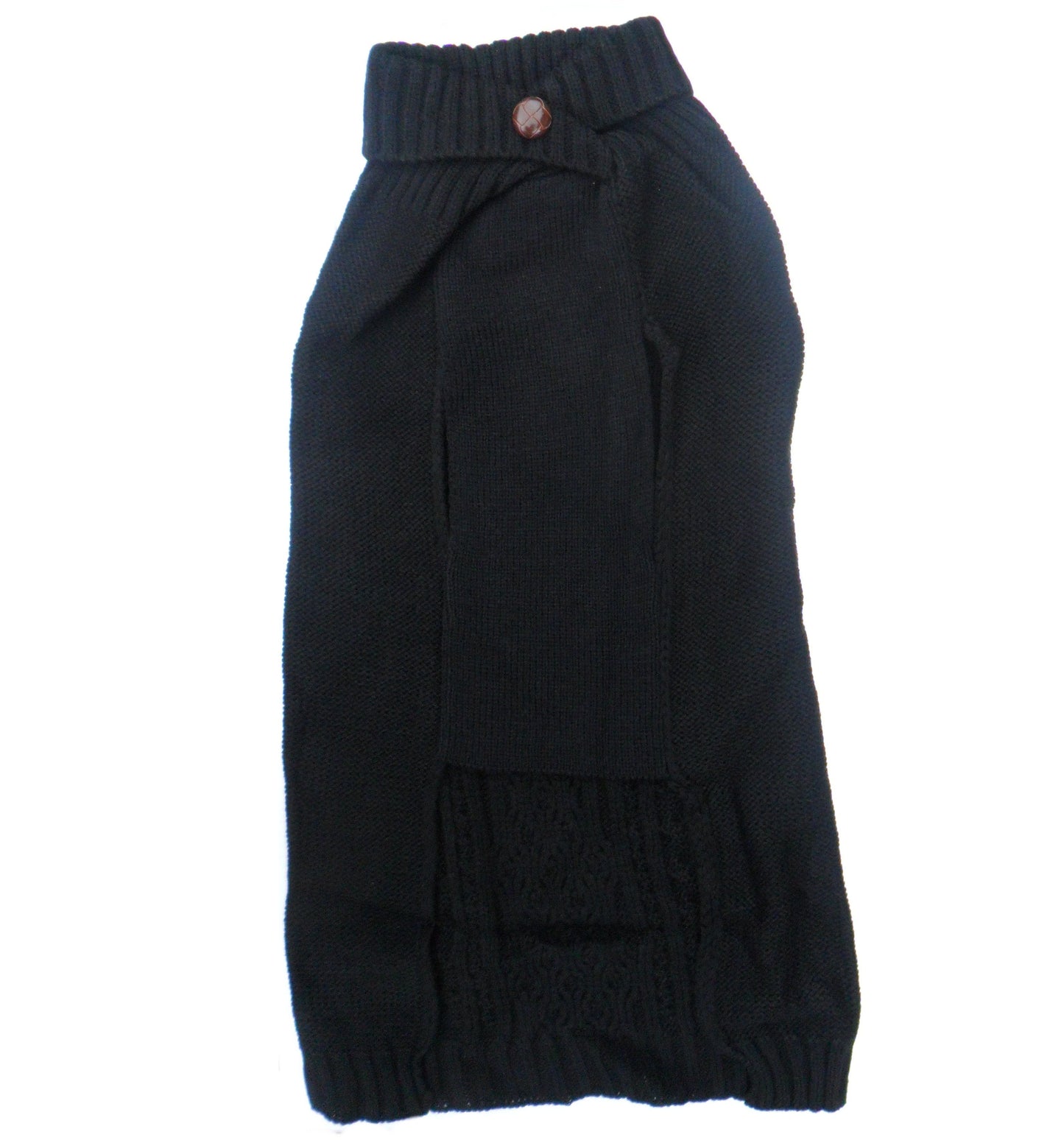 Cable Knit Cat Jumper Sweaters Black