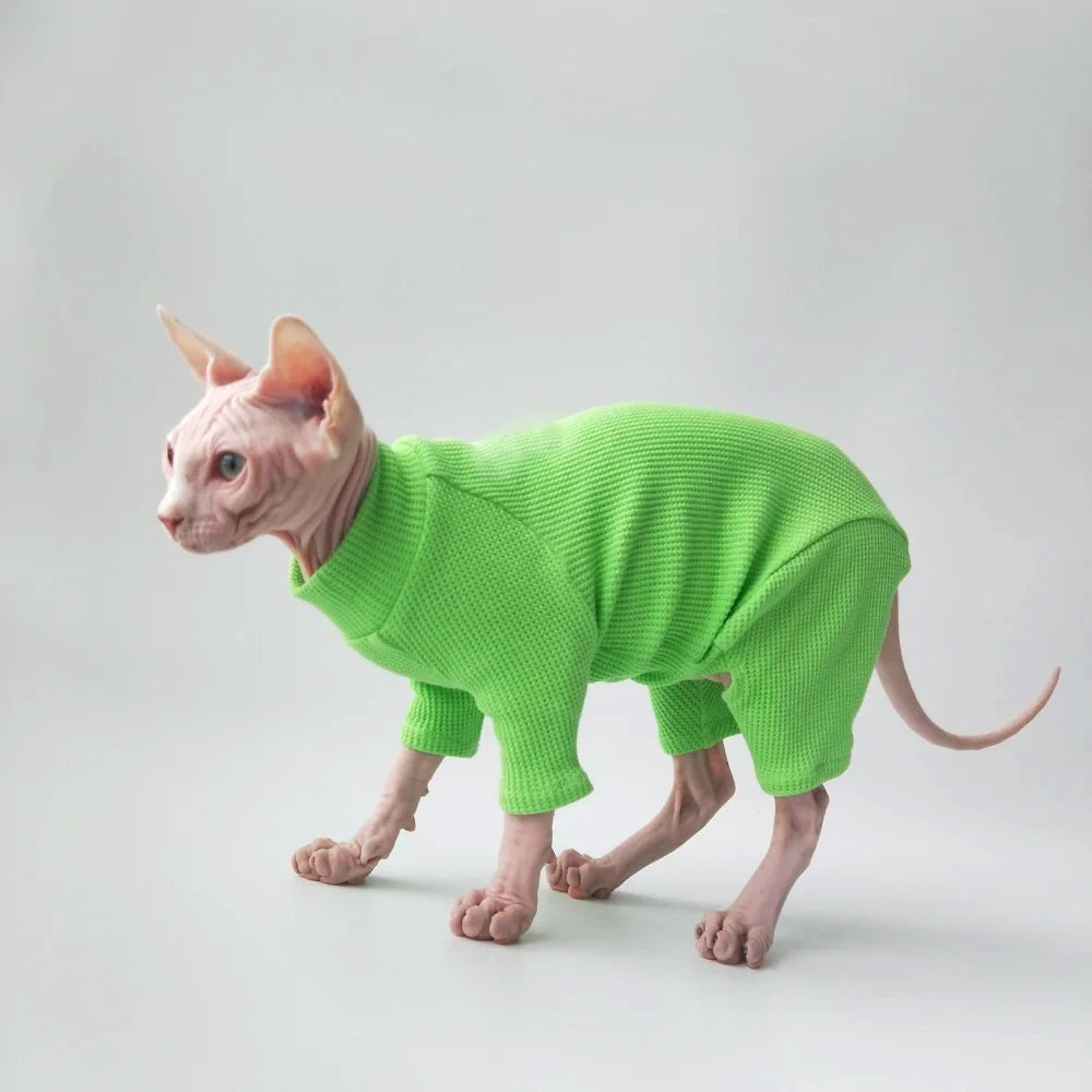 Sphynx Cat Jumpsuit & Body Warmer