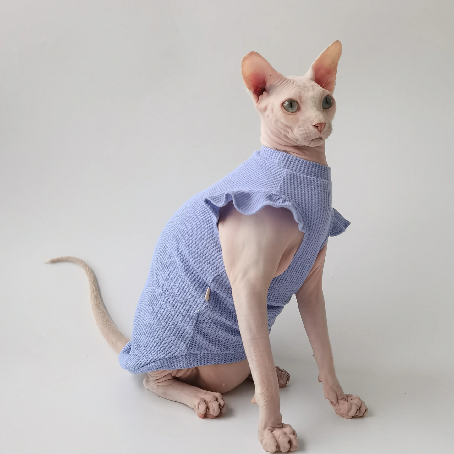 Petal Sleeves Sphynx Cat Vests