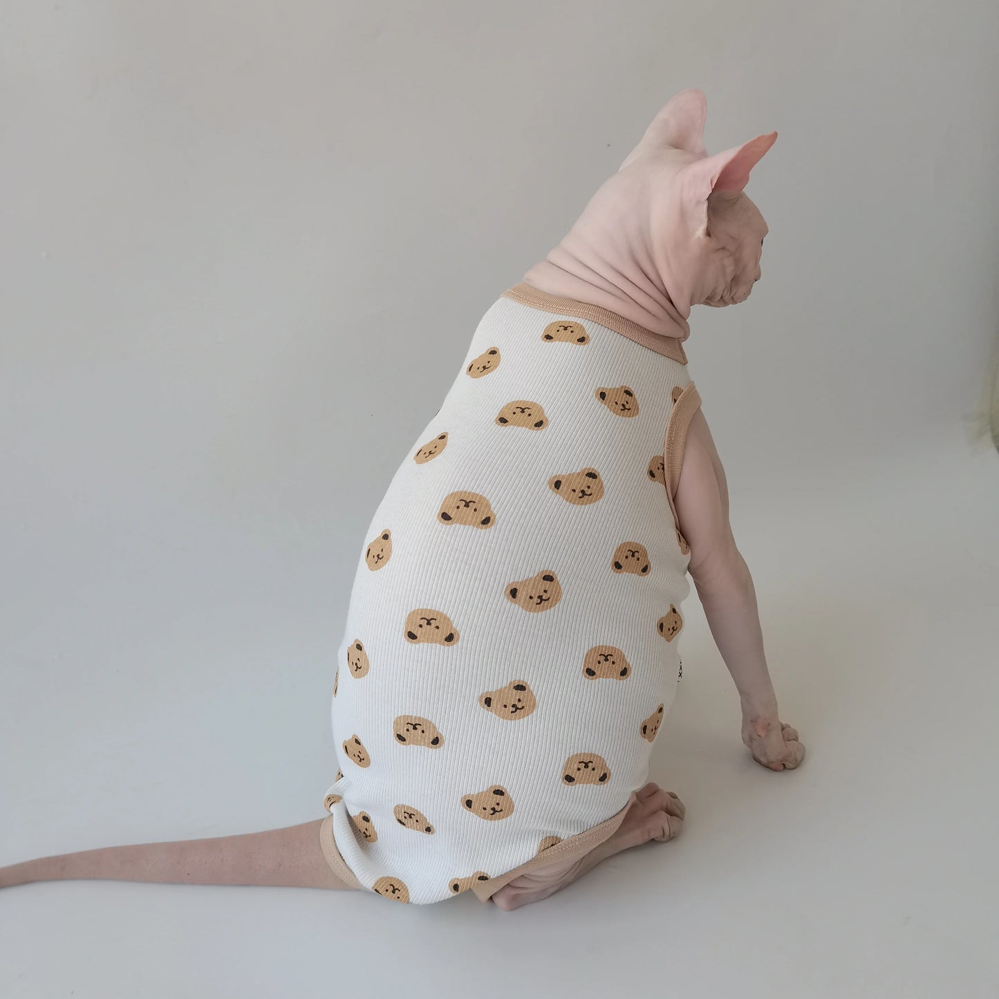 Teddy Bears Sphynx Cat Pyjamas Jumpsuit