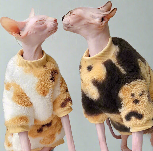 Teddy Bears Thick Soft Sphynx Fleece