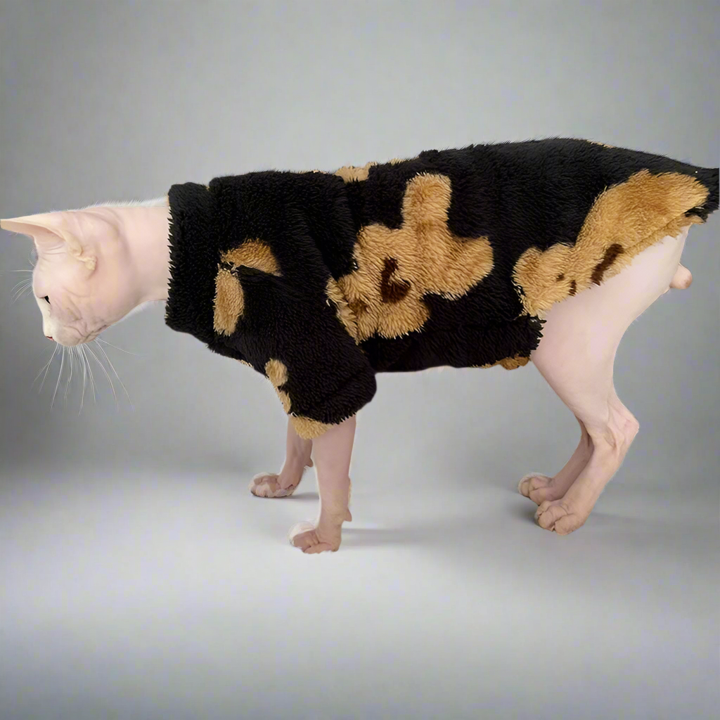 Teddy Bears Thick Soft Sphynx Fleece