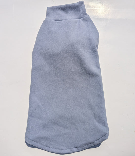 Sphynx Cat Soft Thermal Baselayer Fleece - Lilac Sky