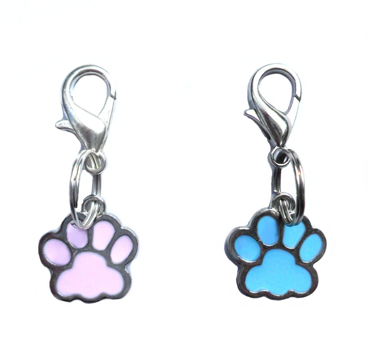 Enamel Paw Cat Collar Charms Cat Charms | Clothes for Cats