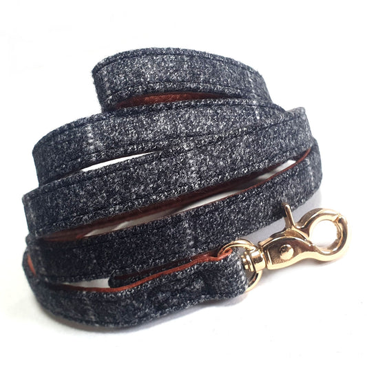 Grey Fabric Cat Lead