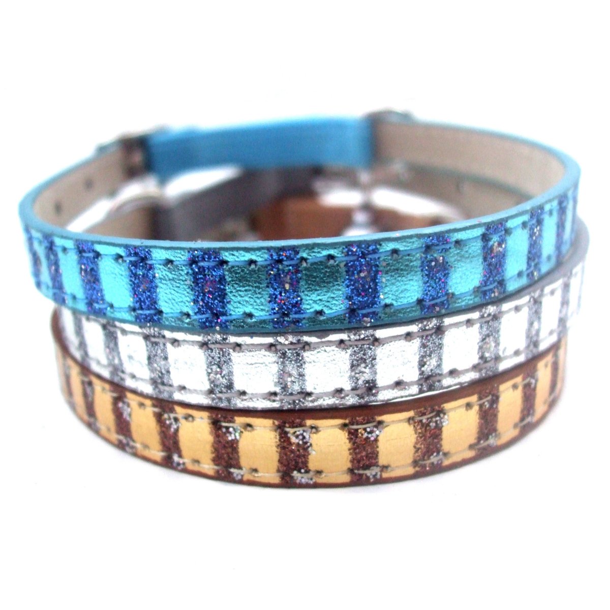 Metallic Striped Cat Kitten Collars Cat Collars | Clothes for Cats