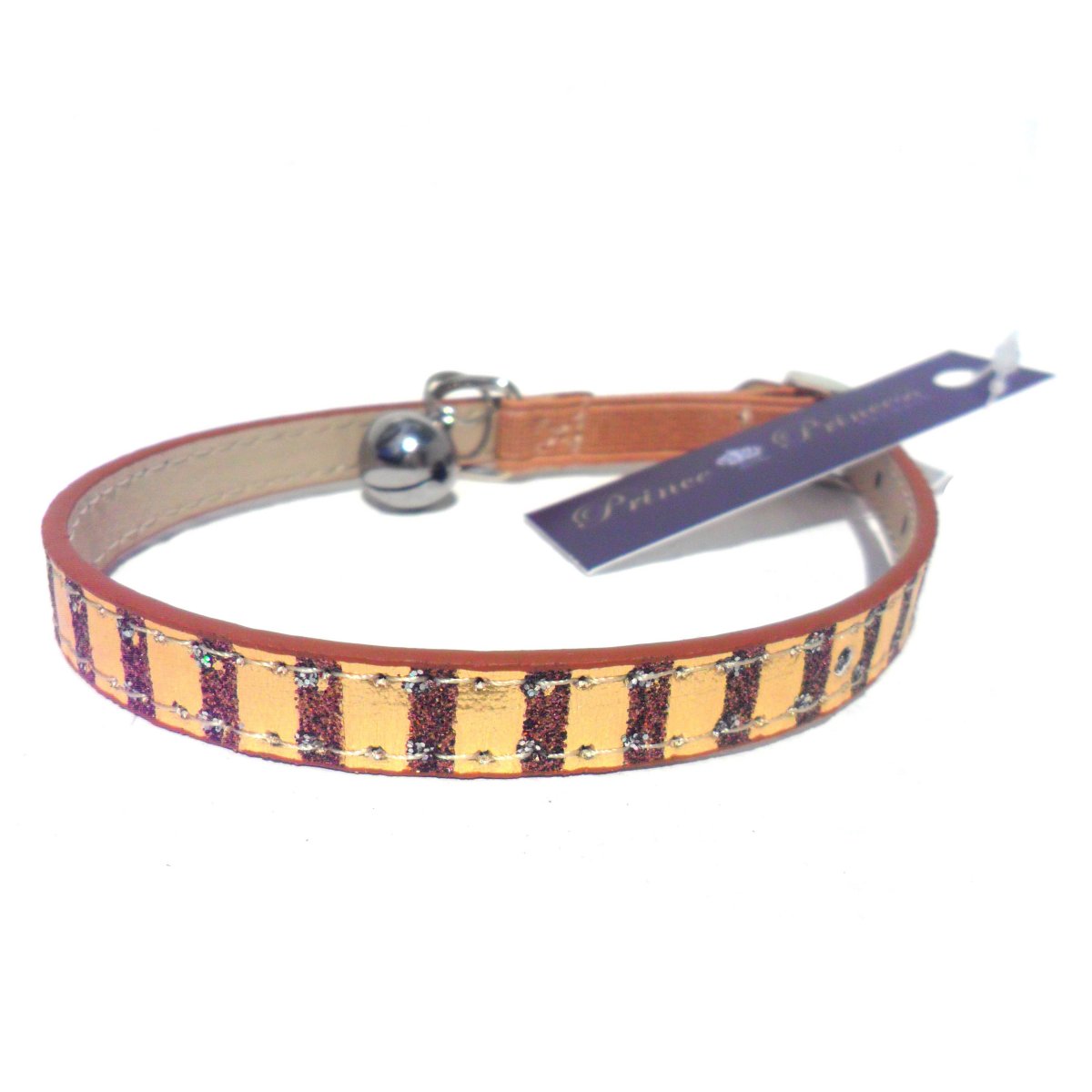 Metallic Striped Cat Kitten Collars Cat Collars | Clothes for Cats