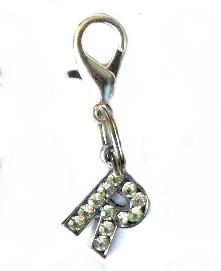 A-Z Crystal Letter Cat Charms Cat Charms | Clothes for Cats